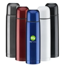 Thermos bottle | Recycled stainless steel | 500ml | Press stud | Sustainable