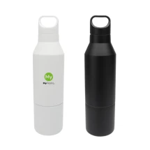 Thermos bottle | Recycled stainless steel | 600ml | With removable 300ml cup