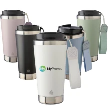 Thermosbeker | Gerecycled roestvrij staal | 500 ml | Houdt 5 uur warm