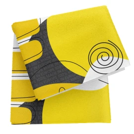 Asciugamano sportivo | Microfibra | 205 g/m² | 60x120cm | Sublimazione su 1 lato