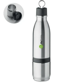 Bottle & Cup | Stainless steel | 500 ml / 310 ml | Flip-top cap