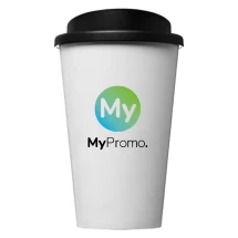 Bicchiere termico | Plastica riciclata | 350ml | Prodotto nel Regno Unito