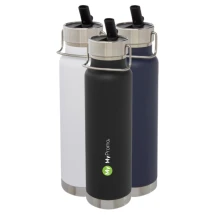 Thermos sportfles | Roestvrij staal & PP | 750ml | Extra duurzaam