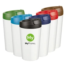 Thermos mug | Plastic | 270ml | Comfortable to drink