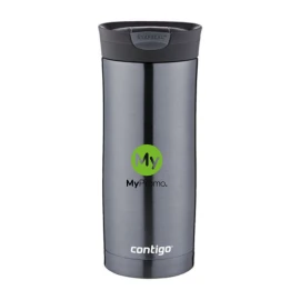 Contigo thermo bottle | Stainless steel | 470 ml | Keeps contents hot for 7 hours and cold for 12 hours