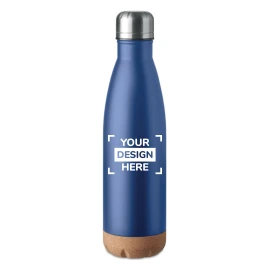 Bouteille thermos | Acier inoxydable | 500 ml | Base en liège
