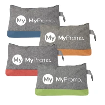 Toiletry bag | Polycanvas | 25 x 18 x 5 cm | Incl. zipper