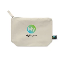 Toilettas | Katoen 180 g/m² | 24x6x17 cm | Fairtrade