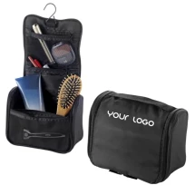 Kulturtasche | 600D Polyester | 20 x 15.5 x 9.5 cm | Verschiedene Fächer