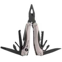 Multitool | Edelstahl & Aluminium | 14 Funktionen | Inkl. schwarzem Etui