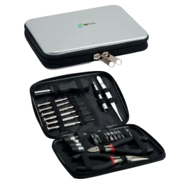 Tool set | Aluminum case | 25 pieces