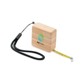 Measuring tape | Bamboo | 1 m | With wrist strap