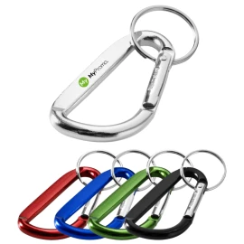 Porte-clés mousqueton | Aluminium recyclé | Durable