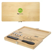 19-piece tool set | Bamboo & recycled plastic | Sustainable