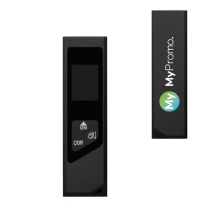 Mini laser afstandsmeter | Metaal | 9x2,4x1,1 cm | Tot 40 meter