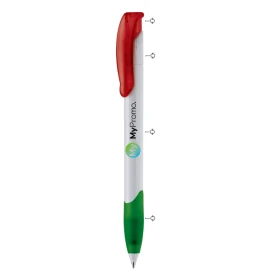 Ball pen | ABS | Bow clip & rubber grip | Made in Germany