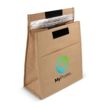 Lunchtas | Aluminium & Kraftpapier | 11x25x19cm | Koeltas