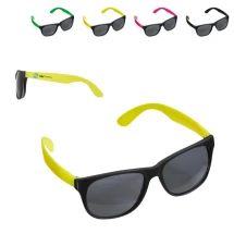 Neon Sonnenbrille | PP & Polycarbonat | UV400 | Farbige Bügel