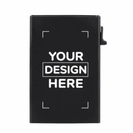 Etui na karty z aluminium z uchwytem magnetycznym | Aluminium | Magnetyczne | 8 kart