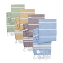 Hamman handdoek | Katoen | 90x180 cm | Met franjes