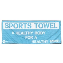 Fitness handdoek | 30x80 cm | Microfiber 150g/m² | Full colour