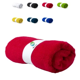Absorberende handdoek | Microvezel 160 g/m² | 40x90cm | Met elastische band | Verkrijgbaar in diverse kleuren