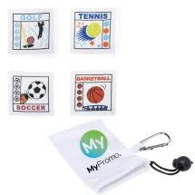 Handtuch | 100% Baumwolle | 245gr | Gefaltet in einem Ball | Druck auf Beutel