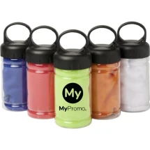 Handdoek | PET | 16,5x6,5 cm | Snelle absorptie | Sneldrogend | Met draaglus