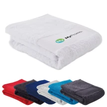 Fitnesshandtuch | Baumwolle 450 g/m² | 130x30cm | 4cm breites Band