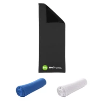 Toalla refrescante | Poliéster | 30x80 cm | Estructura de malla | Reverso suave