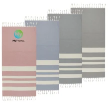 Hamman-Handtuch | 65% Baumwolle und 35% recyceltes Polyester 180 g/m² | 147 x 75,5 cm | Nachhaltig