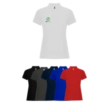 Roly polo shirt | Cotton and polyester 190 g/m2 | For women | Short-sleeve | With 3-button placket