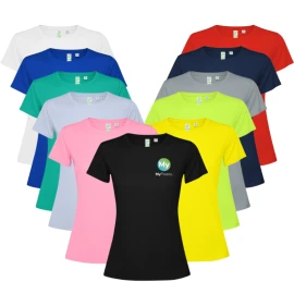 Roly T-shirt | 100% recycled polyester 120 g/m² | For women | Short sleeve