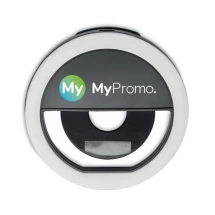 Selfie-Ringlicht | ABS | 3 Helligkeitsstufen | USB wiederaufladbare 80 mAh Batterie