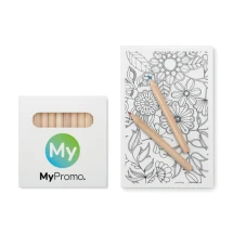 Adult drawing set | Paper | 14x1x10cm | 12 pencils &10 cards