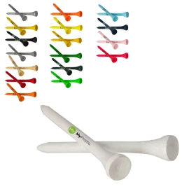 Golf tee | Bamboo | 70mm | Full-color print on cup