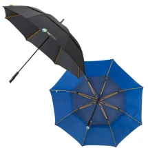 Impliva storm umbrella | Fiberglass frame & polyester pongee | Ø130cm | Manual | Windproof