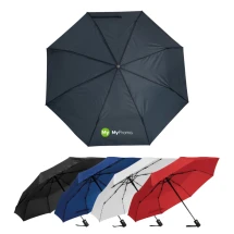 Taschenschirm | Fiberglas & Metall | Ø97cm | Automatisches Öffnen und Schließen | Windfest