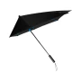 Impliva aerodynamic storm umbrella | Fiberglass frame & polyester pongee | Ø92cm | Manual | Bicolour