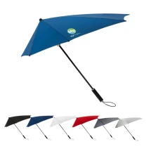 Impliva aerodynamische stormparaplu | Fiberglas frame & polyester pongee | Ø92cm | Handmatig