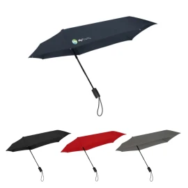 Impliva storm umbrella | Aluminum, fiberglass & rPET | Ø90cm | Automatic | Windproof