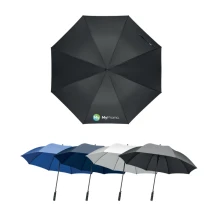 Parapluie coupe-vent | Pongee rPET, paille de blé & rABS | 27" | Durable