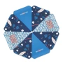 Beach umbrella | Polyester 180g/m² | 115cm pole | Full-colour print on all panels