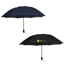 Impliva Regenschirm | Polyester-Pongee | Ø100 cm | Automatisches öffnen und schließen | Faltbar & winddicht