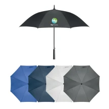 Winddichter Regenschirm | 190T Pongee, Fiberglas & ABS | 23" | Manuelle Schließung
