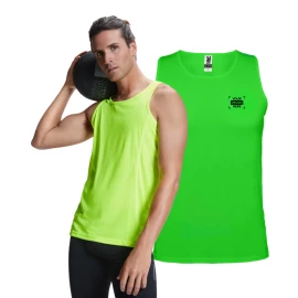 Roly sporttanktop | Polyester 140g/m² | Voor mannen | Sneldrogende stof