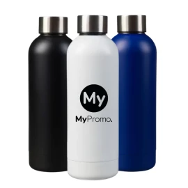 Gourde isotherme | Acier inoxydable | 500ml | Finition mate | Garde au chaud pendant 24h