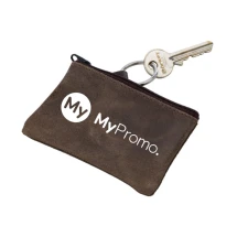 Key wallet | Leather | With metal ring | Made from waste material of leather aprons