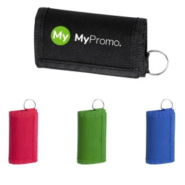 Sleutelhanger tasje | Polyester | Met kaartvakje