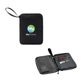 BrandCharger reisportefeuille | Polyester en rPET | 24.5x17.5x3 cm | Water- en vuilafstotend